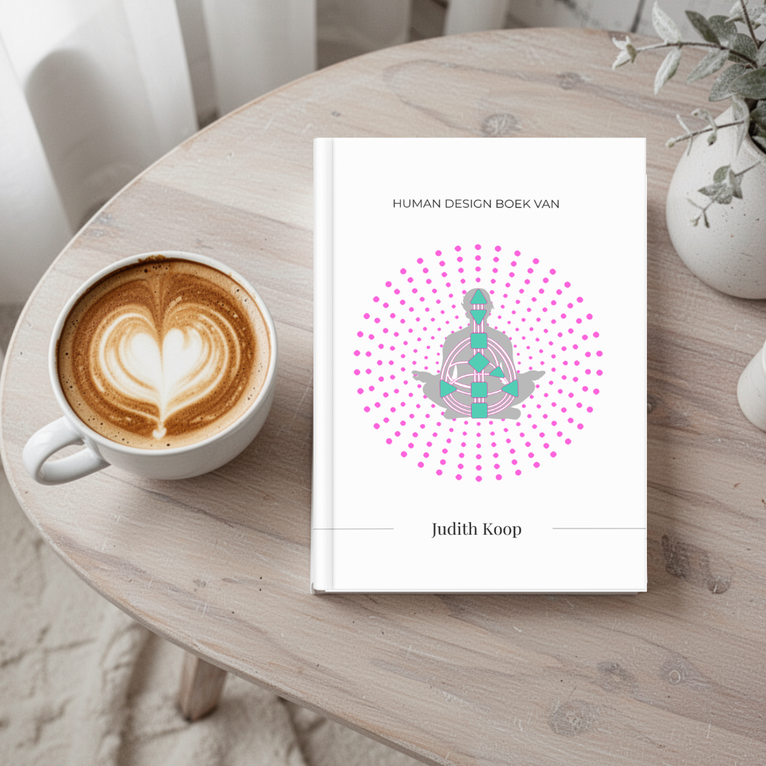 Voorbeeld hardcover humand design boek